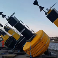 Lanterne de balise marine à LED solaire BT, aides à la navigation par satellite, balise latérale pour canaux océaniques, résistante aux UV, flottabilité 2500 kg