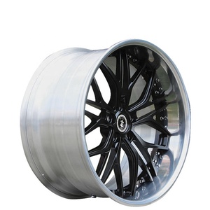 Cerchi in Lega Forgiati Concavi Cromati in 2 Pezzi da 26 Pollici, Cerchioni Cromati da 26 Pollici Adatti per Riferimento ai Disegni di Design Forcato - Product Image 3