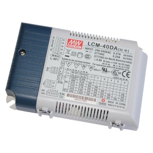 แหล่งจ่ายไฟ Mean Well รุ่น LCM-40DA แบบเอาต์พุตเดี่ยว ปรับหรี่แสงได้หลายระดับ 40W 350mA กระแสคงที่ 40V ไดรเวอร์ LED - Product Image 4