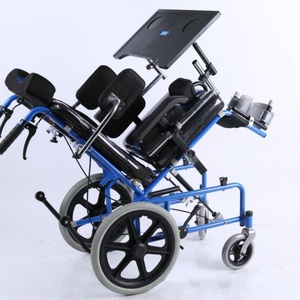 Hoàn toàn ngả Trọng lượng nhẹ xe lăn Xe đẩy cho trẻ em khuyết tật có thể gập lại Walker rollator cho trẻ em - Product Image 2