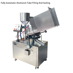 Máquina Automática de Llenado <span class=keywords><strong>y</strong></span> Sellado de <span class=keywords><strong>Crema</strong></span> de Manos en Tubo de Aluminio MingNa, <span class=keywords><strong>Buena</strong></span> Calidad, Económica, 1% de Precisión, 100 ml - Product Image 4