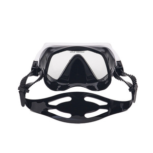 Masque de plongée à double lentille en verre trempé pour adultes, équipement de sports nautiques - Product Image 2