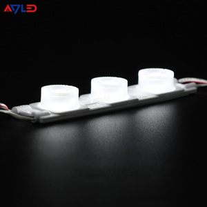 โมดูลไฟ LED DC12V 3W ได้รับการรับรองมาตรฐาน CE ROHS กันน้ำ แบบฉีดขึ้นรูป 2835 โมดูลไฟ LED 3 ดวง สำหรับกล่องไฟโฆษณา - Product Image 3