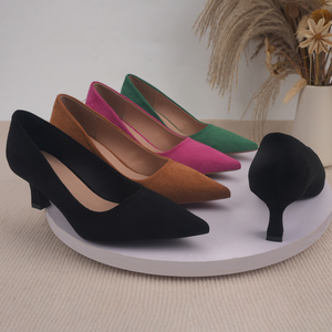 <span class=keywords><strong>Scarpe</strong></span> Eleganti da Donna con Tacco a Spillo in Camoscio, Tacchi Alti <span class=keywords><strong>per</strong></span> Ufficio, Matrimoni e Feste, Calzature Formali da Donna all'Ingrosso - Product Image 5
