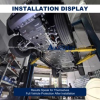 Plaque de protection de châssis en alliage d'aluminium haute résistance 5 et 8 mm pour Dongfeng MHERO M817 et Dongfeng Mengshi