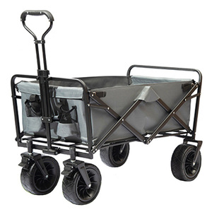 Caravana de cuatro ruedas para exteriores, remolque plegable, suministros de equipo portátil para picnic - Product Image 4