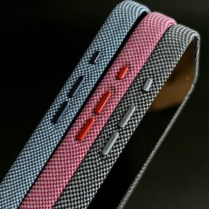 2025 nuevo diseño Bullet patrón tela de fibra de nailon carga inalámbrica funda de teléfono magnética para iPhone 14 15 16 Plus 13 12 Pro Max - Product Image 2