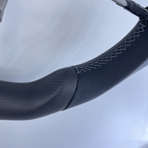 Volant personnalisé en fibre de carbone mate véritable de qualité supérieure pour Porsche 991.2 <span class=keywords><strong>911</strong></span> 918 992 718 Boxster Macan Panamera 2017+ - Product Image 3