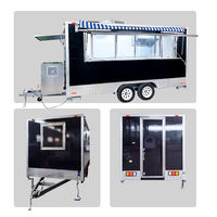 Petite taille Fast Food Shop Restaurant Mini Bus Mobile Ice Cream Food Cart Camion remorque Van avec électrique USA