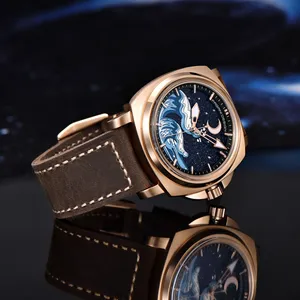 Montre mécanique automatique pour homme <span class=keywords><strong>Pagani</strong></span> Design YS014, marque de luxe, tendance, <span class=keywords><strong>NH35A</strong></span>, 43 mm, acier inoxydable, étanche 10 bars, Reloj - Product Image 4