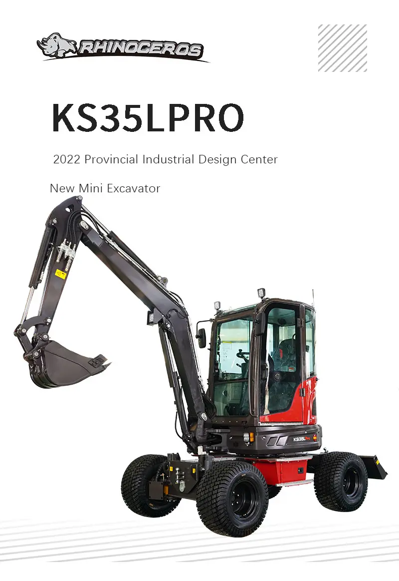 rino Rhinoceros XN35 Mini Excavator 3.5 Ton Digger for Sale – Compact