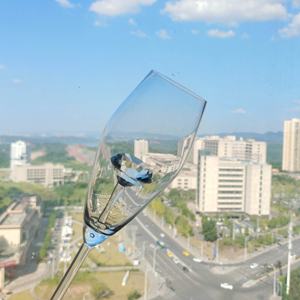 Personnalisé Vintage lumineux 3D diamant verre tasse bar vin verrerie flûte à <span class=keywords><strong>champagne</strong></span> avec diamant à l'intérieur pour la fête de mariage à la maison - Product Image 2