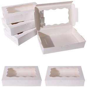 Caja para Empacar Donuts con Ventana, Caja para Chocolates con Ventana, Caja Pequeña para Fiestas - Product Image 5
