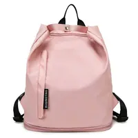 Multicolour Custom Logo Backpack for Teen Girls