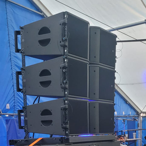 Sistema de Sonido Profesional KA210 Activo con Módulo DSP, Dos Vías, Doble Altavoz de 10 Pulgadas, para Exteriores, Espectáculos, Line Array, Actuaciones en Escenario - Product Image 1