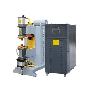 Máquina de soldadura por puntos de descarga de condensador HWASHI para electrodomésticos, radiador, toalla, estante de tubería de acero inoxidable