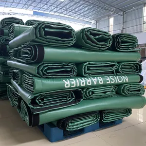 Litong Reduce Excess Noise Fire Retardant Acoustic Blanket Sound Barrier Noise Barrier Pvc Sound Blanket