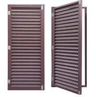 Lames d'ombrage en aluminium de type Z thermolaquées pour la façade extérieure des hôtels de luxe