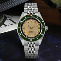 Nuevo diseño Original de lujo de zafiro reloj automático cronógrafo de cerámica para anillo bisel revestimiento luminoso hombres reloj de pulsera
