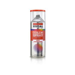 Smalto Spray ad Alta Temperatura SOUDAL 400 ml - Trasparente - Product Image 2