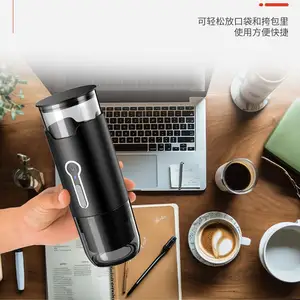 Cafetera eléctrica portátil, máquina de cápsulas de Espresso recargable, máquina de café con calefacción, Mini máquina de café