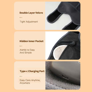 Smart Rechargeable Relief Pain Leg <b>Electric</b> Heat Massager Knee <b>Pad</b> for Shoulder Joint Pain Arthritis - Product Image 6