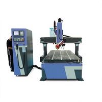Machine de fraisage CNC 4 axes de haute précision Syntec Control, déplacement 1300x2500mm, précision de positionnement 0,03mm, multifonctionnelle