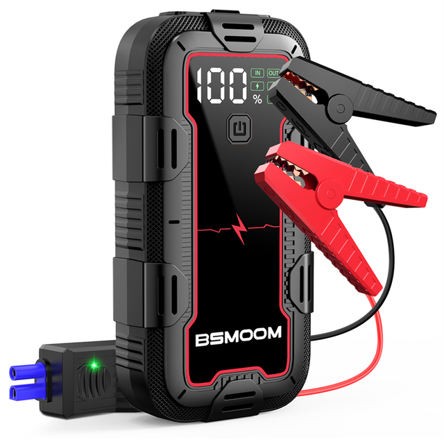 Wholesale 4-in-1 Car Jump Starter Emergency Light Portable Car Starter Power Bank Power Bank