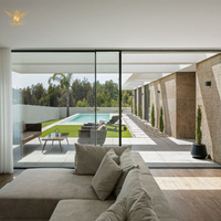 Ensemble de meubles modernes : Canapé en tissu et collection pour salle à manger et salon, aménagement sur mesure pour propriétaires de villas, personnalisable