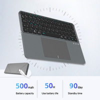 IBox11 Keyboard Nirkabel Lipat BT5.2 Mini 64-tombol Kompatibel untuk Kantor, Ponsel, Tablet, Laptop, Komputer Desktop