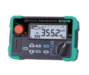 เครื่องทดสอบฉนวนไฟฟ้าแบบดิจิตอล KYORITSU KEW 3552 III 600V 0.5 วินาที ทดสอบเร็ว พร้อมสายทดสอบและกระเป๋าใส่ - Product Image 4