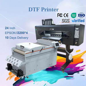 Siêu Tốc Độ Cao I3200 * 4 Đầy Đủ Màu Sắc-T-Shirt-In Ấn-Máy Mới Kỹ Thuật Số DTF Máy In Máy In - Product Image 1