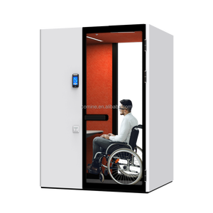 Cabine de bureau acoustique insonorisée Comine, design intérieur pour un environnement de bureau sans obstacle - Product Image 2