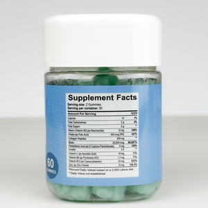 OEM Vegan Biotin rambut Gummies suplemen bebas gula dengan <span class=keywords><strong>Vitamin</strong></span> C & <span class=keywords><strong>B12</strong></span> dan seng untuk rambut dewasa kulit kuku bentuk beruang - Product Image 2