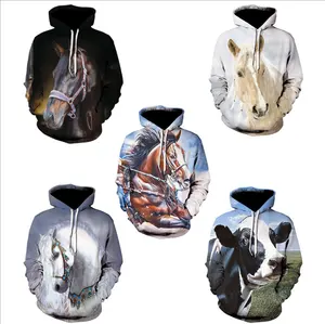 Wholesale 100%polyester design new products 3D Printed Hoodies pullover anime sublimation oversized hoodie for Men