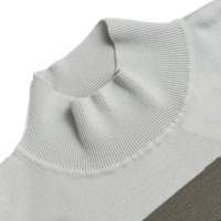 AiNear Vente en gros Design de logo personnalisé Oem & Odm Pull-over tricoté en laine mérinos à manches longues et col roulé de couleur marron pour hommes