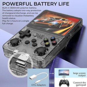 Consola de Juegos Portátil R36S, Más de 21000 Juegos HD, Mini Consola de Video Retro, Pantalla IPS de 3.5 Pulgadas, Consola de Videojuegos Arcade Portátil - Product Image 2