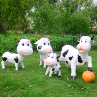 Vente flash : statue de vache laitière grandeur nature en fibre de verre, Pays-Bas, à vendre