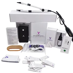 V Light Hair Extension Machine Kit Keratin Wigs Tape Hair Extension Tools