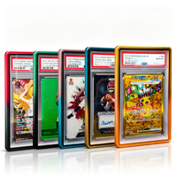 Étui Dégradé Métal Verre Résistant aux Rayures UV pour Cartes Gradées PSA CGC 35PT, Protection pour Cartes de Baseball, Sport et Collection