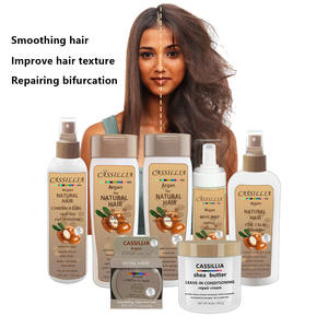 Popular juego de cuidado del cabello rizado para alejar el juego de champú temerario y suave - Product Image 6