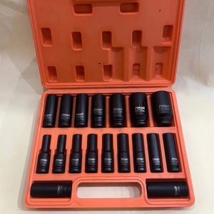 Kunci soket Ratchet profesional, Set soket alat mekanik 32 buah <span class=keywords><strong>1</strong></span>/<span class=keywords><strong>2</strong></span>" - Product Image 3