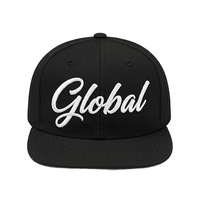 Casquette Snapback Classique Style Hip Hop Brodé à Bord Rigide Stable, Difficile à Déformer, Idéale pour Club et Soirée, Tendance et Personnalisée