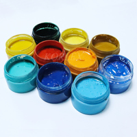 Pâte de pigment époxy liquide Korlex à prix d'usine, haute concentration, protection UV, 1 kg, MOQ, 40 couleurs, pour artisanat DIY et revêtements de sol