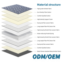 Matelas en mousse respirant, écologique, durable, de haute qualité, neuf, taille King/Queen, silencieux, pour appartement, hôpital, école, garantie 10 ans