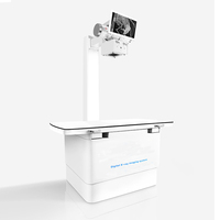 Équipement de diagnostic radiologique vétérinaire DR avec puissance de 32 kW, certification CE pour radiographie détaillée par fluoroscopie statique/dynamique