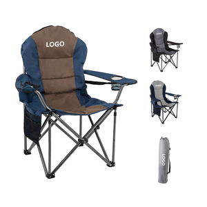 Custom all'aperto di alta qualità di lusso pieghevole portatile pieghevole Lounge spiaggia di pesca prato campeggio sedia con borsa laterale - Product Image 1
