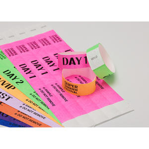 Bracelets TYVEK unis de 19 mm (3/4 po) – Bandes prêtes à l'emploi, économiques et robustes pour festivals et contrôle des foules - Product Image 1