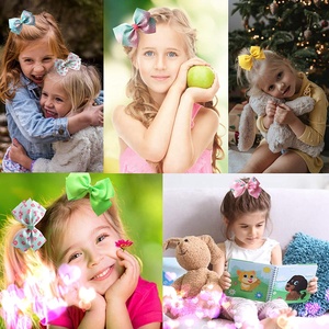 Nuevos juegos de lazos para niños <span class=keywords><strong>JoJo</strong></span> Siwa, banda para el cabello, lazo para el cabello para bebés, pinzas para el cabello para niños, accesorios - Product Image 6