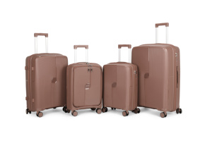 Đầy màu sắc tùy chỉnh bán buôn phía trước mở kéo hộp que du lịch mang theo trên vali với máy tính xách tay Khoang túi vali hành lý - Product Image 6